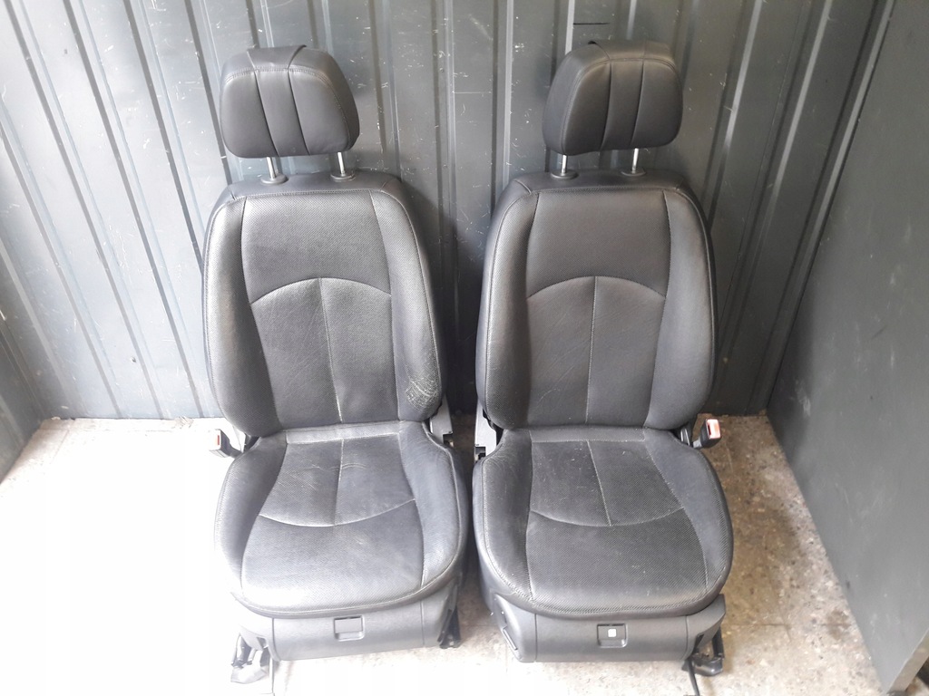 фото №8, W211 lift kombi avangarde сидіння обшивки шкіра чорні комплект