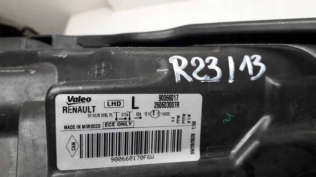 фото №10, Dacia lodgy dokker лампа ліва передня 260603007r