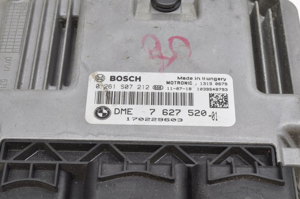 Mini r57 r56 1.6 бортовой компьютер блок управления двигателя 7627520 Оригинал