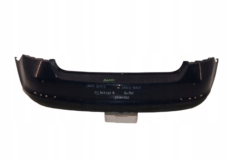 фото №1, Skoda rapid spaceback бампер задний 3pdc 5jj807421