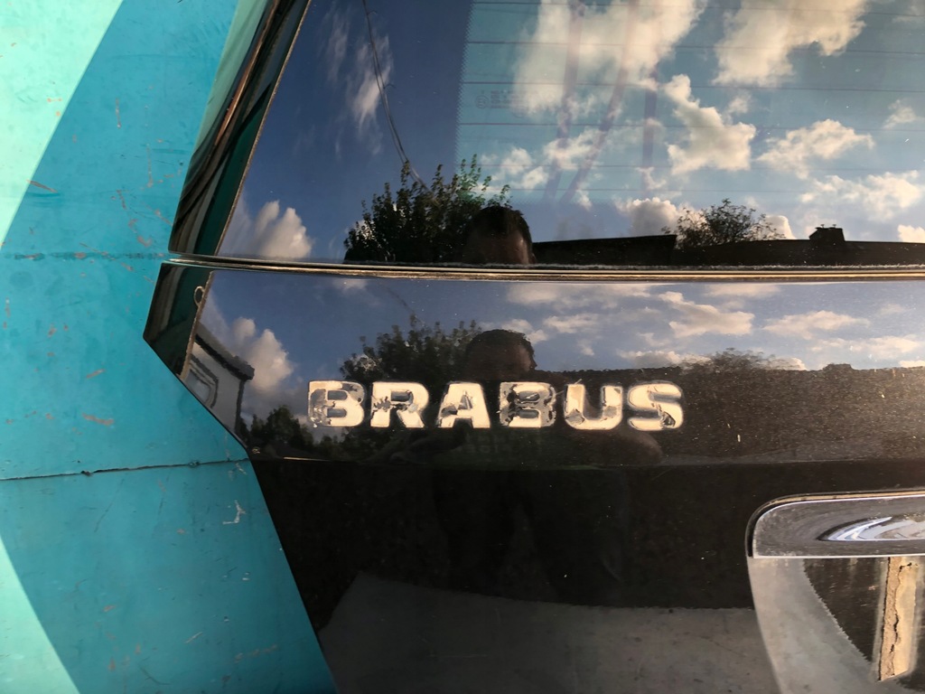 фото №6, Mercedes gl x164 кришка багажника задня задня скло комплект 197