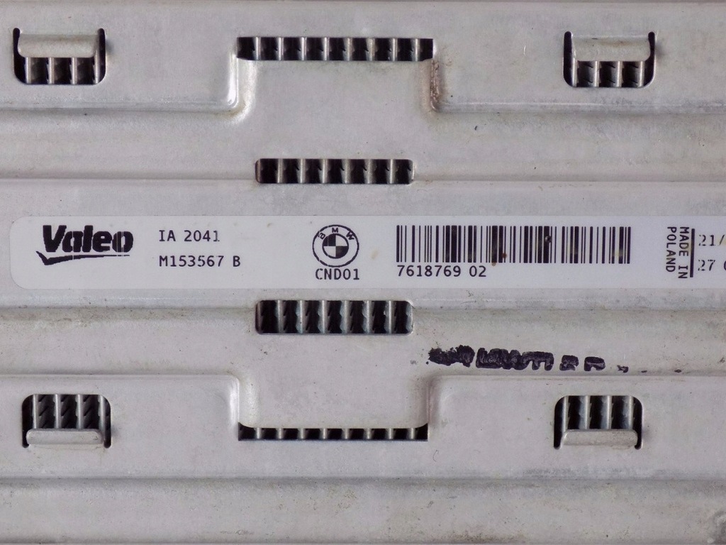 фото №6, Bmw 5 f10 / f11 радиатор воздуха 7618769 - 6072