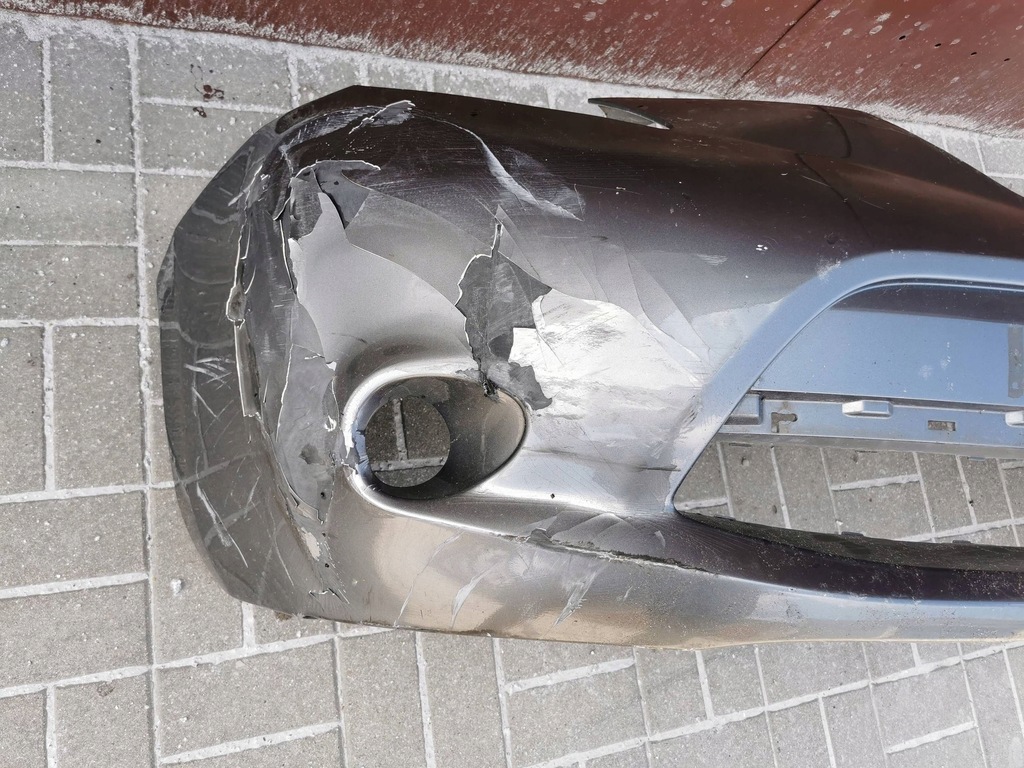 фото №6, Nissan leaf i ze0 10-17 бампер перед передній 620223na0h