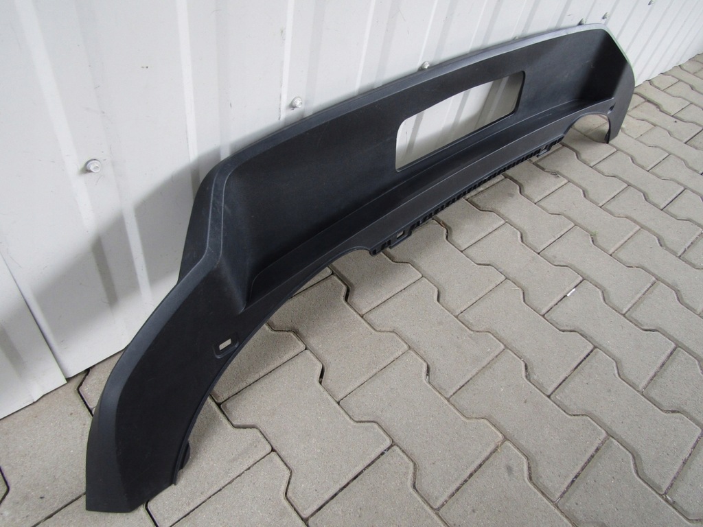 фото №3, Спойлер накладка задняя vw t-roc r-line 2ga 17-