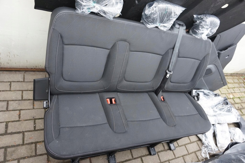 фото №8, Сидіння заднє сидіння обшивки обшивка primastar trafic iv vivaro