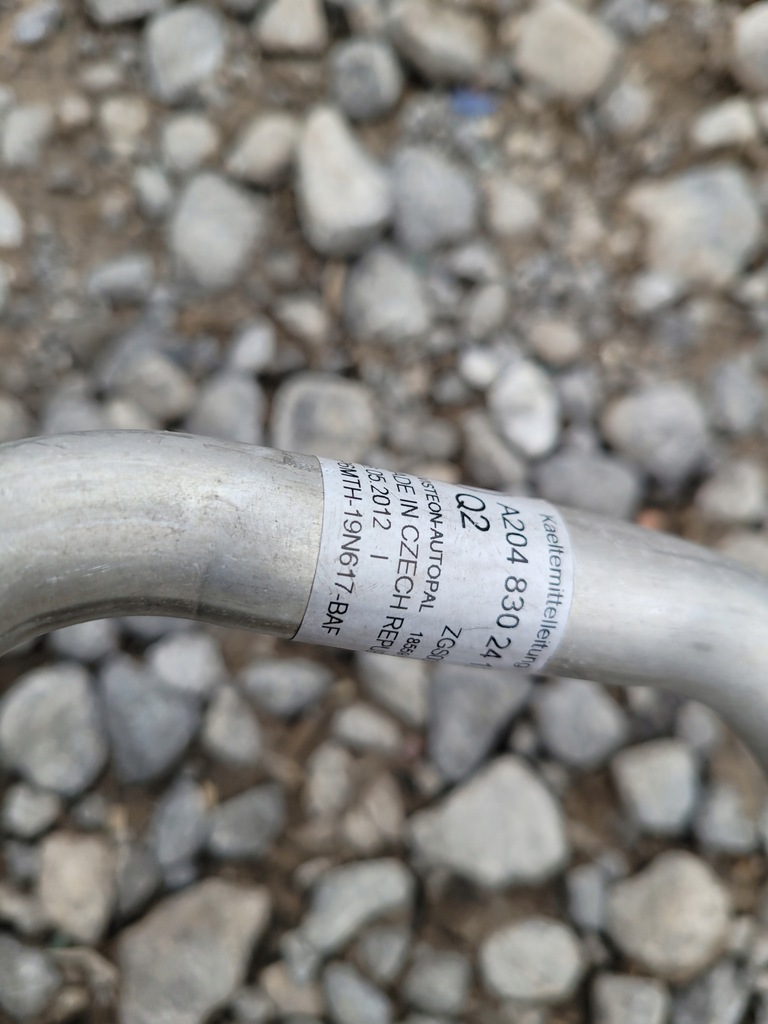 фото №8, Mercedes w204 2048302416 шланг кондиціонера