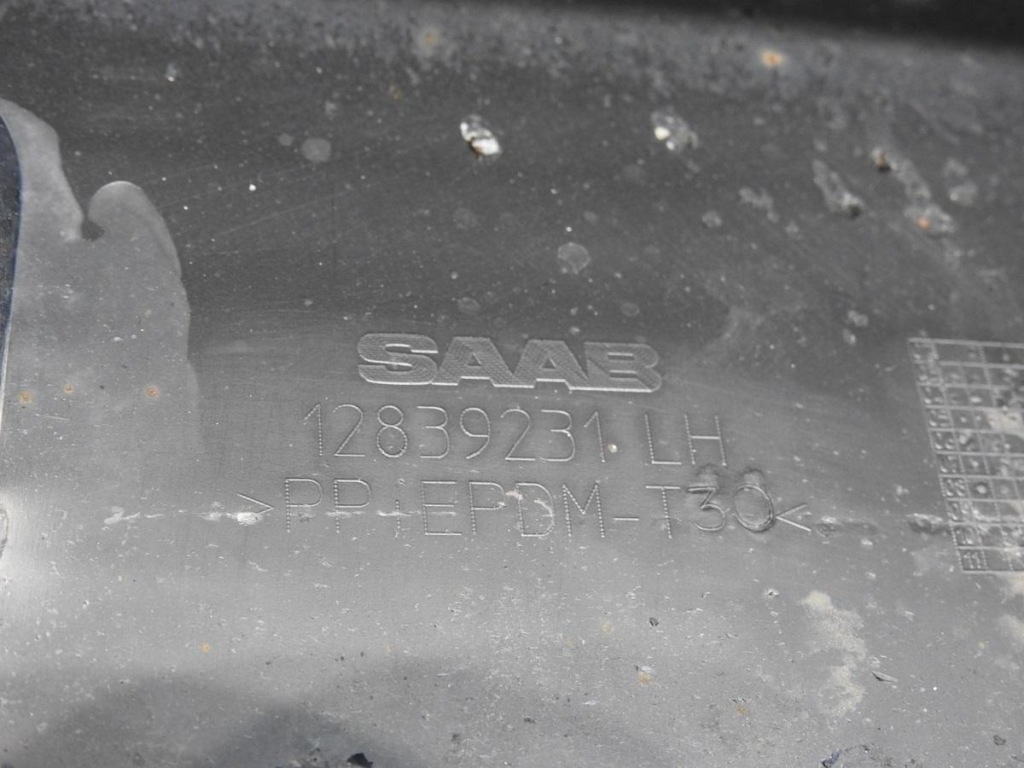 Молдинг накладка поріг ліва 289 saab 9-3 ii універсал Зі Шроту