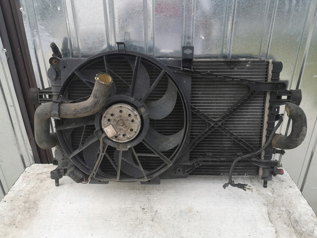 Радиатор воды вентилятор opel astra h 3 3 1.6 b Недорого