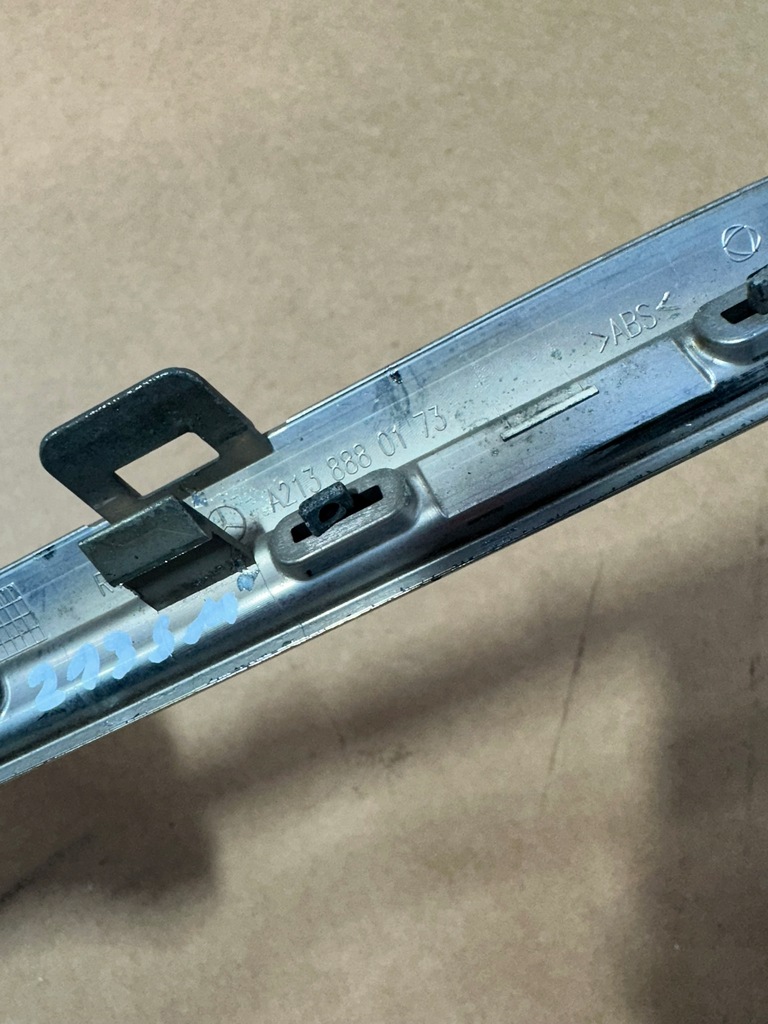 фото №7, Хром решітка лівий верхній, молдинг решітка радіатора, заглушка mercedes e w213 sm