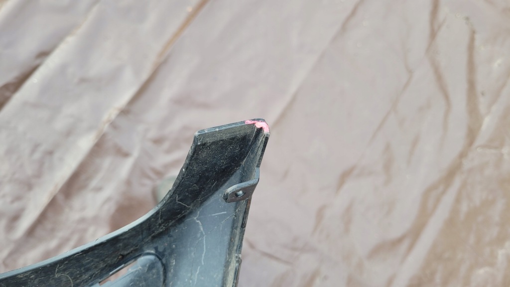 фото №9, Mercedes w222 бампер накладка задня спойлер накладка-спойлер