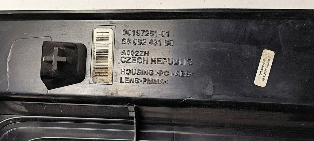 фото №3, Лампа ліва задня 9808243180 toyota proace ii