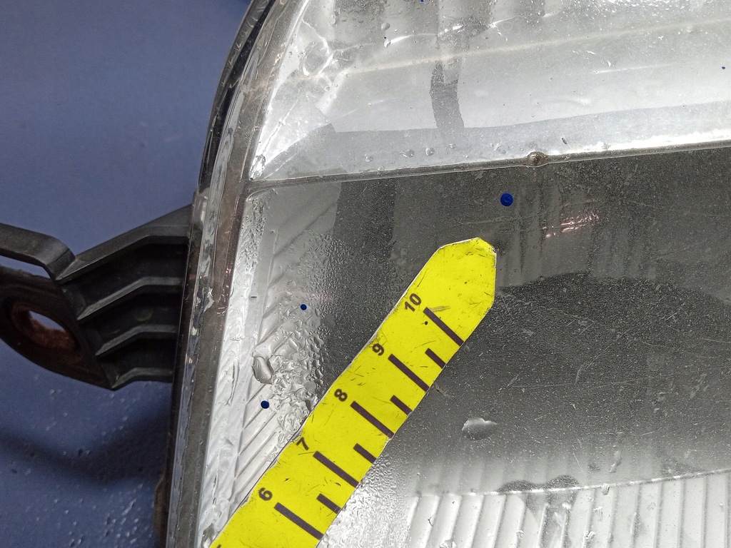 фото №7, Fiat panda ii фара левый лампа передняя