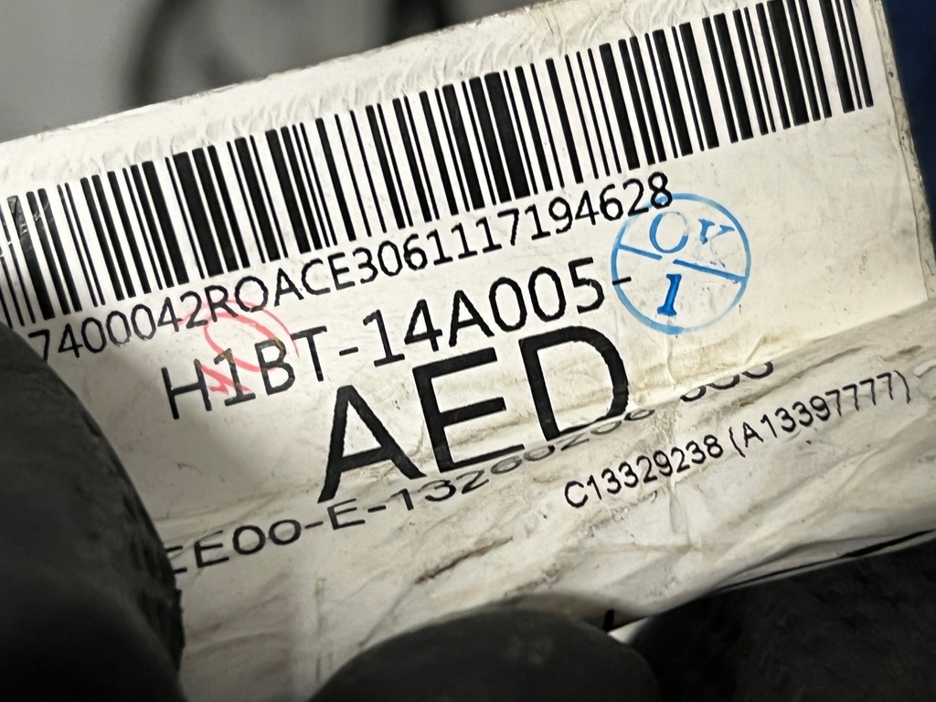 фото №9, Джгут електропроводка салону кабіни ford fiesta mk8