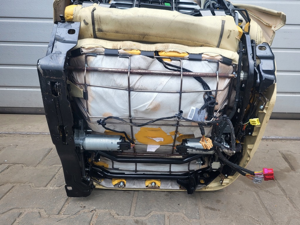 фото №10, Audi a8 d3 s8 long сидіння задній правий механізм керування kpl.