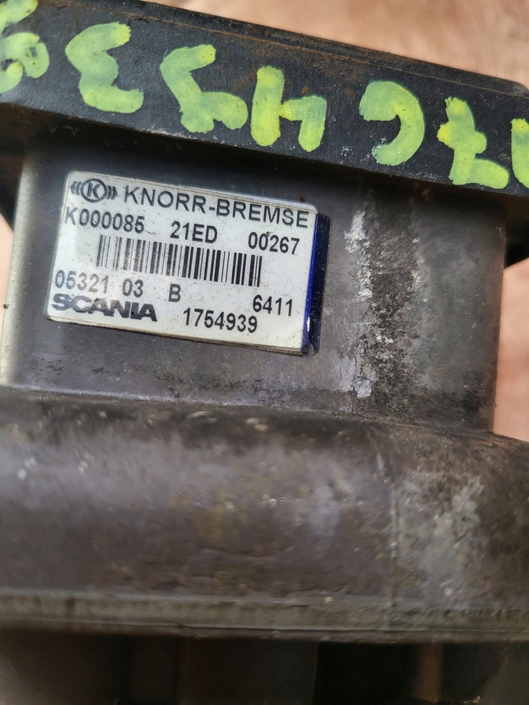 фото №3, Клапан модулятор ebs scania r 1754939