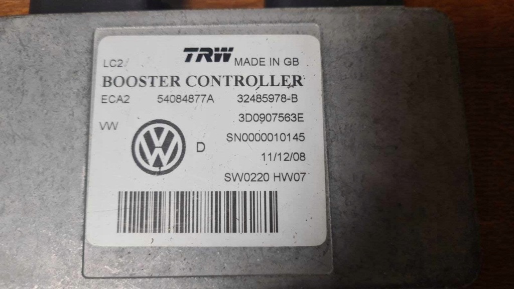 фото №4, Блок управления модуль радара vw phaeton lift 06-10 3d0907563e