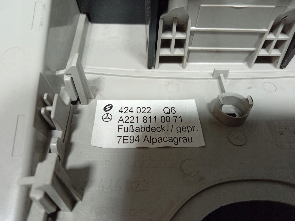 фото №7, Mercedes s klasa w221 ліхтарі стельовий бардачок na накладки на фари a2218708426