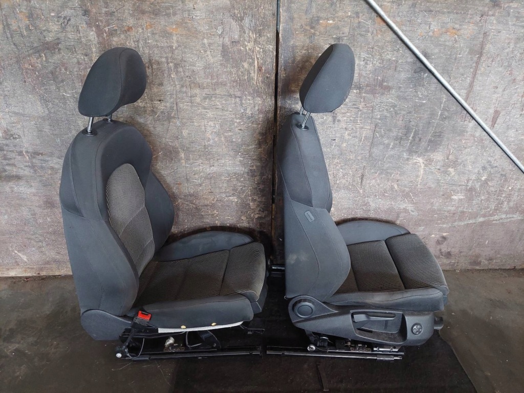 фото №7, Комплект сидінь лівий правий перед + заднє сидіння задня + обшивки audi a4 b8 sedan