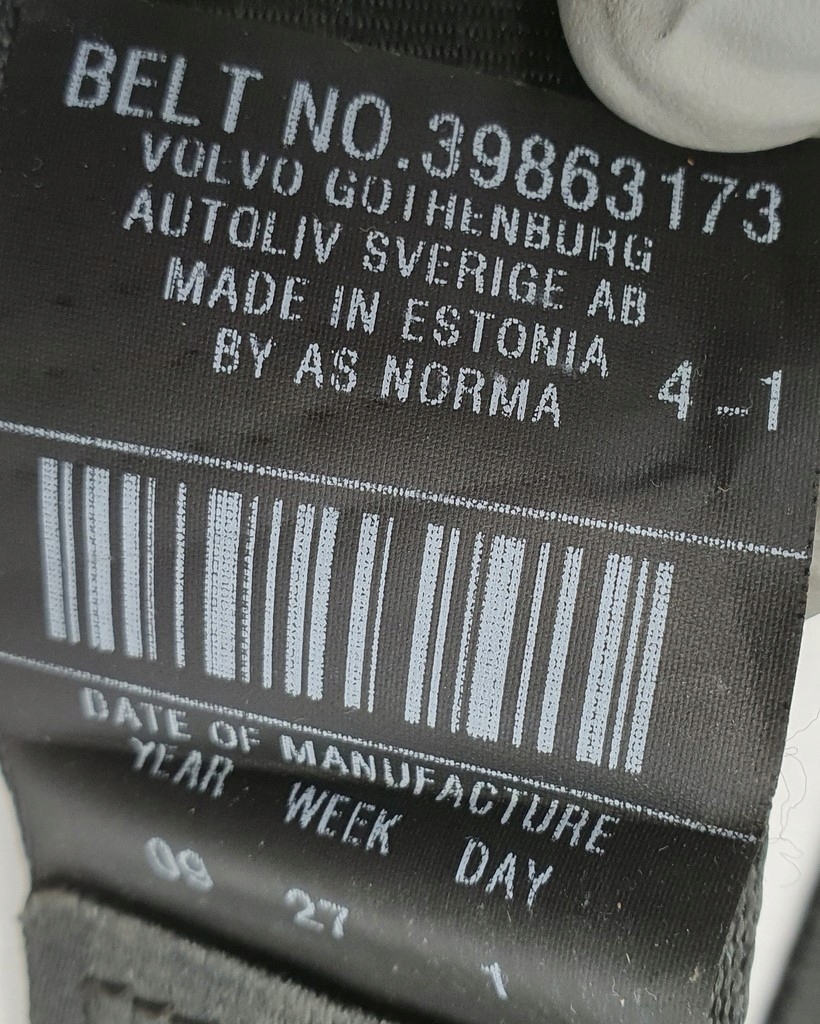 фото №8, Приборная панель консоль подушки безопасности ремни volvo v70 iii оригинал