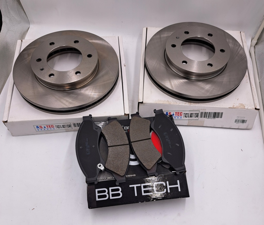 фото №1, Набір диск i гальмівних колодок перед ford ranger 2010-2020