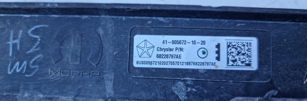 фото №9, Chrysler pacifica hybrid модуль датчик дверь раздвижных левый задняя 18r