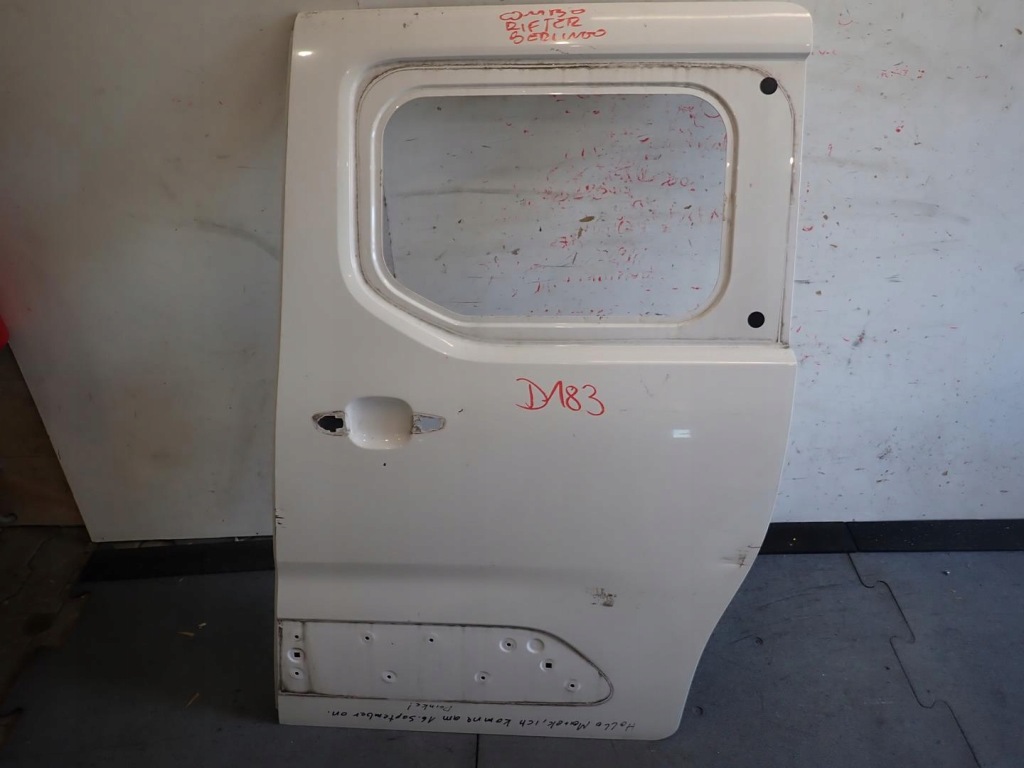 фото №1, Дверь задняя задние левая сдвижные rifter berlingo iv combo e 2018-