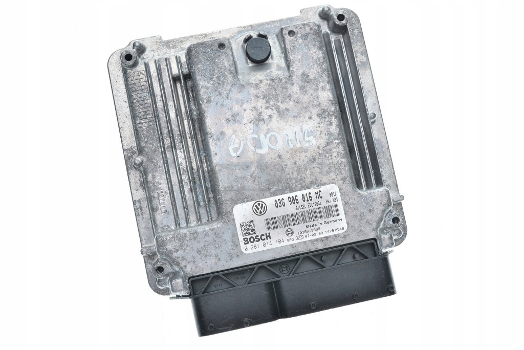 фото №1, Бортовий комп'ютер superb 1.9 tdi 03g906016mc 0281014104