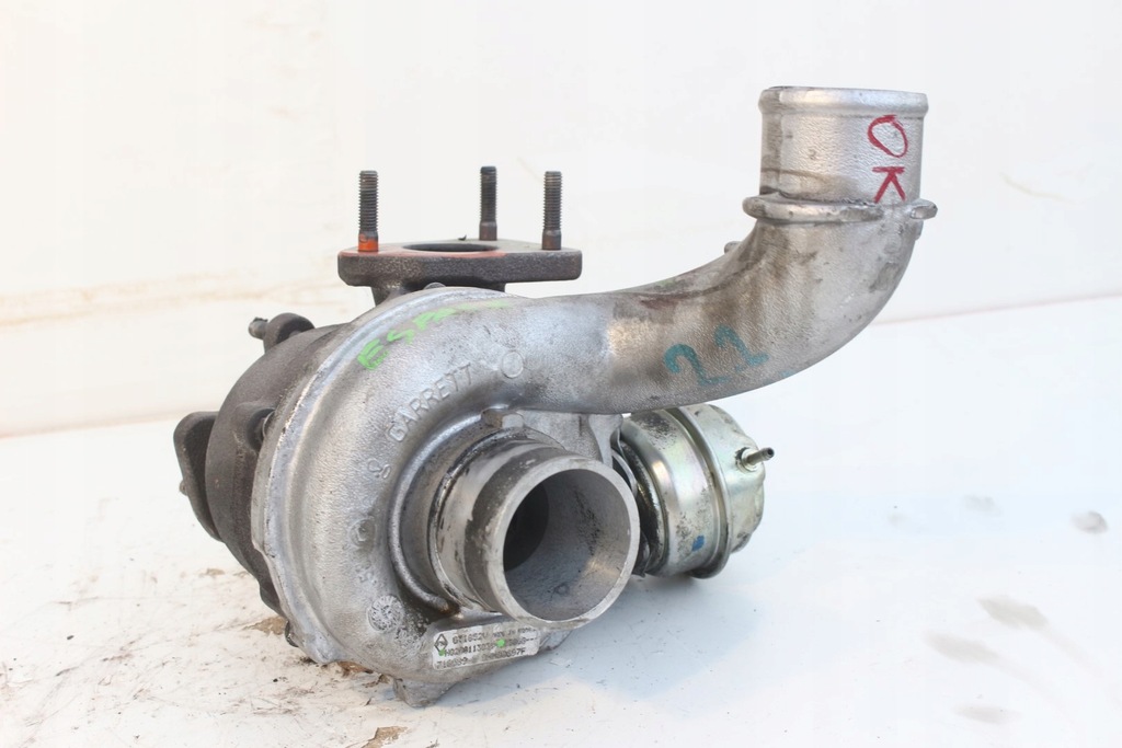 фото №1, Турбонагнетатель renault 2.2 dci laguna ii espace iv