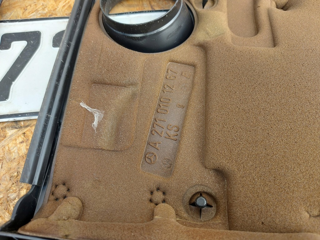 фото №6, Mercedes w 204 кришка двигуна 2710101267 захист