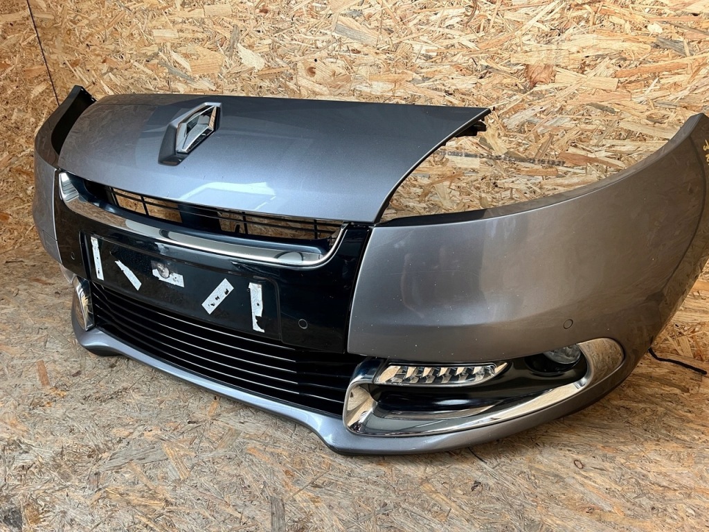 Бампер передний перед renault scenic 3 3 рестайлинг  pdc led лак: tekng Доставка