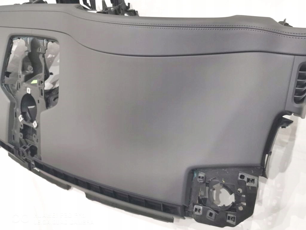 фото №7, Porsche cayenne iii консоль приборная панель приборная кожа серая 9y0