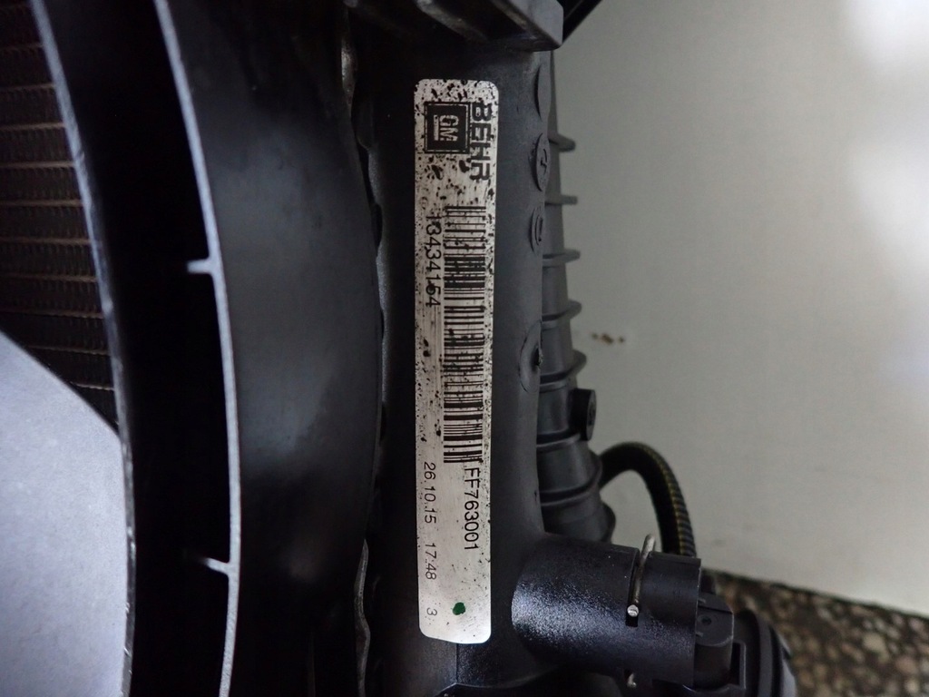 фото №6, Комплект радиатор вентилятор insignia a 1.6crdi 15r