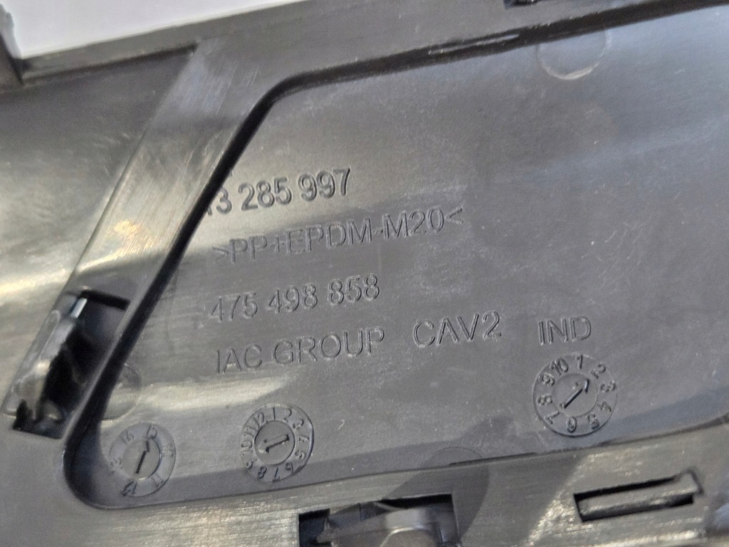 фото №7, Opel corsa d lift бампер передний накладка молдинг 13286039 13344501 nowa