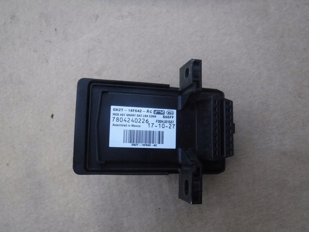 фото №1, Модуль obd ford transit mk8 custom gk2t-14f642-ac