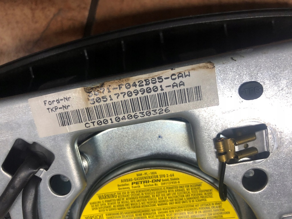 фото №7, Mondeo mk3 подушка подушка безпеки