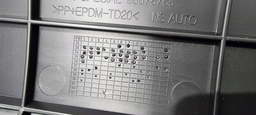 фото №11, Решітка бампер задня chevrolet spark sport m350