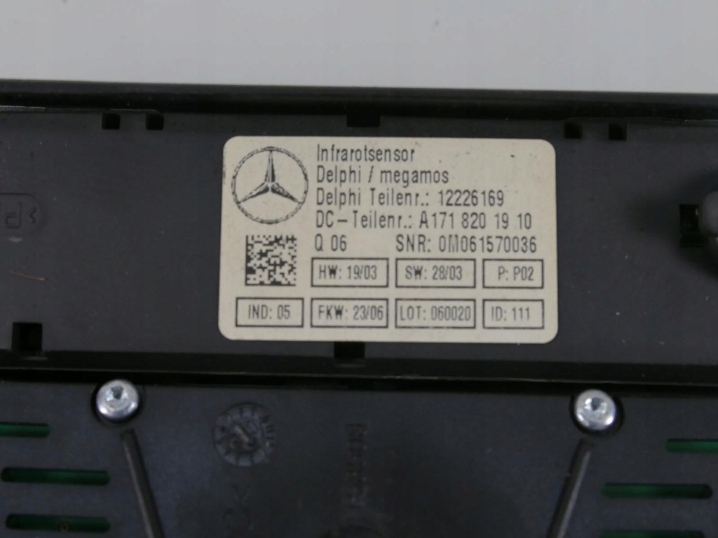 фото №7, Mercedes slk r171 лампа стельовий освітлення кабіни