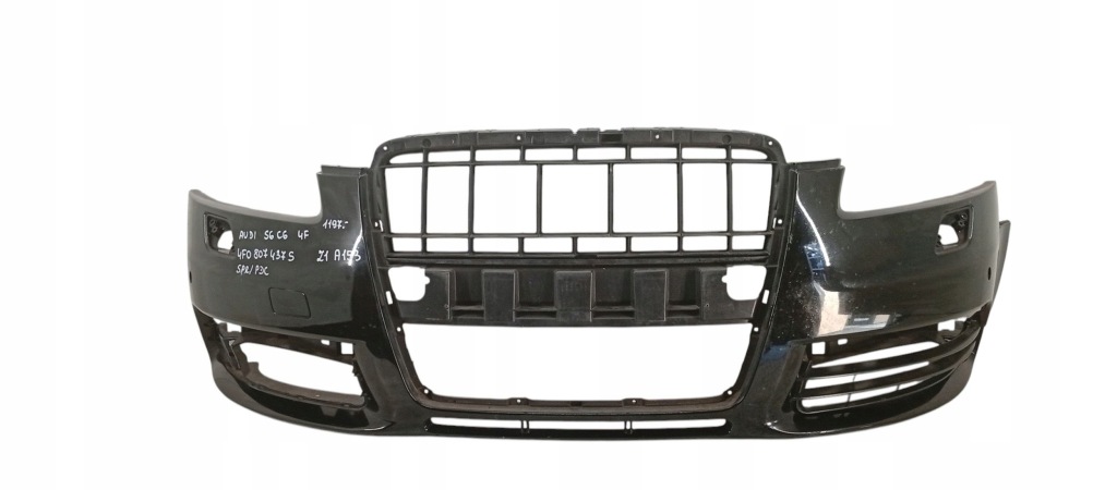 фото №1, 4f0807437s audi a6 c6 04-11 бампер передний перед spr pdc