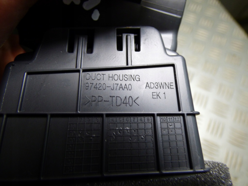 фото №9, Решётка обдув средняя правая левая kia ceed iii