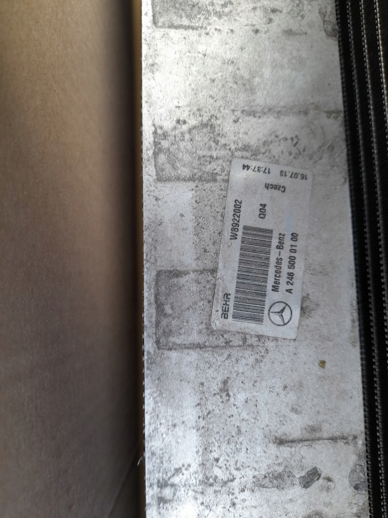 фото №6, Комплект радіатор mercedes a2465001403 w176 w246