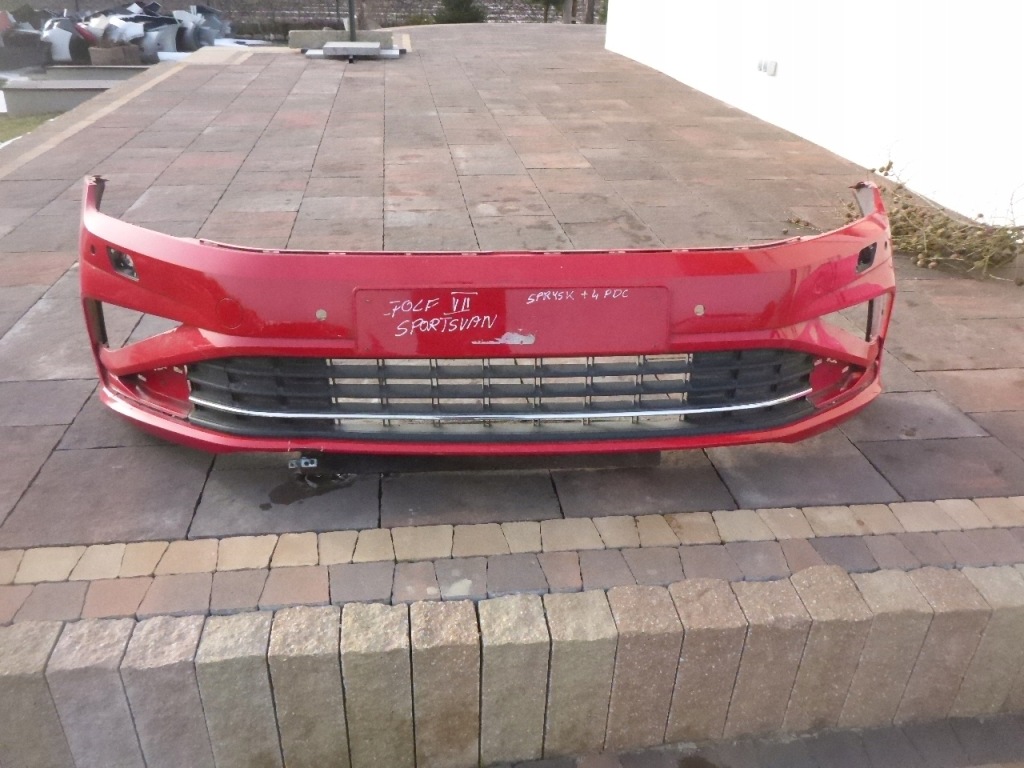фото №1, Бампер передний vw golf vii sportsvan lift 2018-