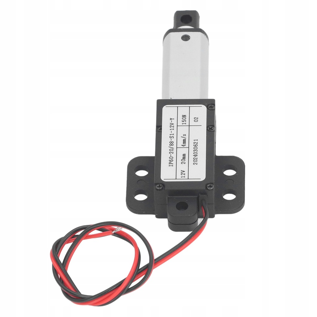 фото №7, Електричний привід лінійний 20mm хід 150n ipx4 двигун циліндра liniowego