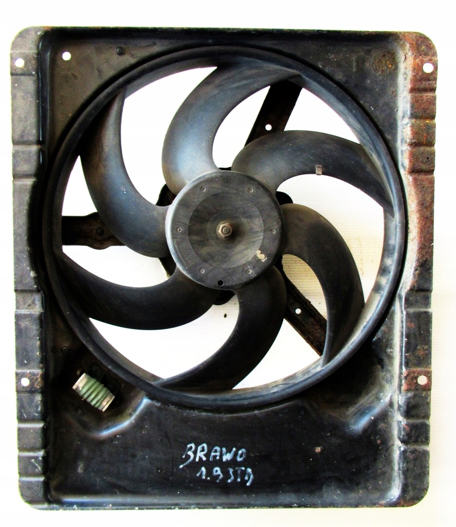фото №1, Fiat bravo вентилятор радіатора