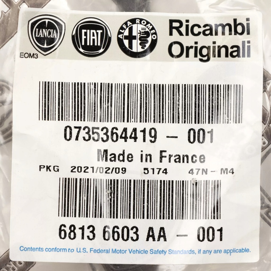 фото №9, Кронштейн fiat panda оригінальний номер 735364419