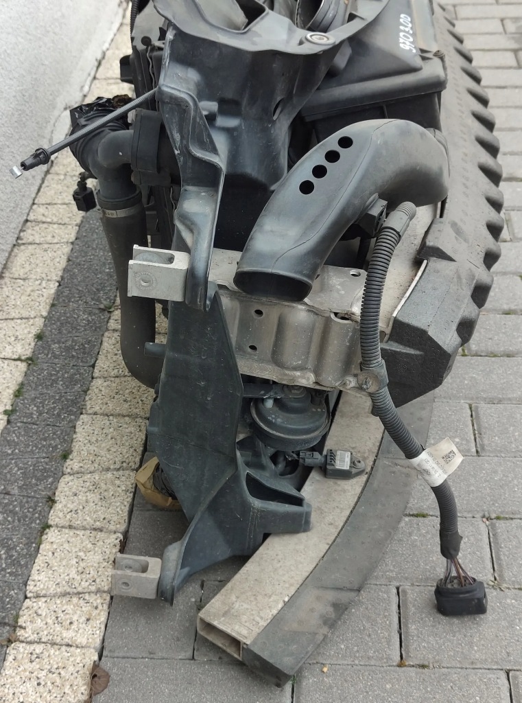 фото №7, Porsche panamera 970 1 i 3.0 tdi pas передний kompletny балка радиатор