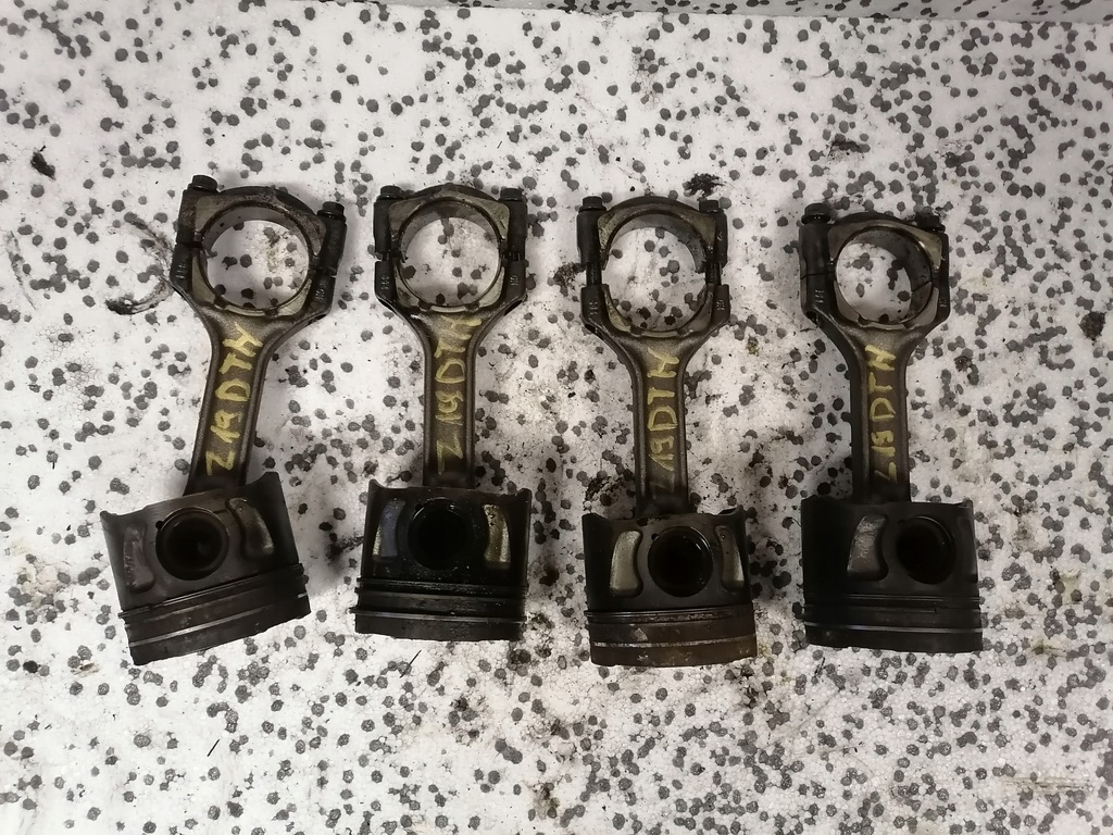 фото №1, Поршень шатун opel astra vectra zafira z19dth 1.9