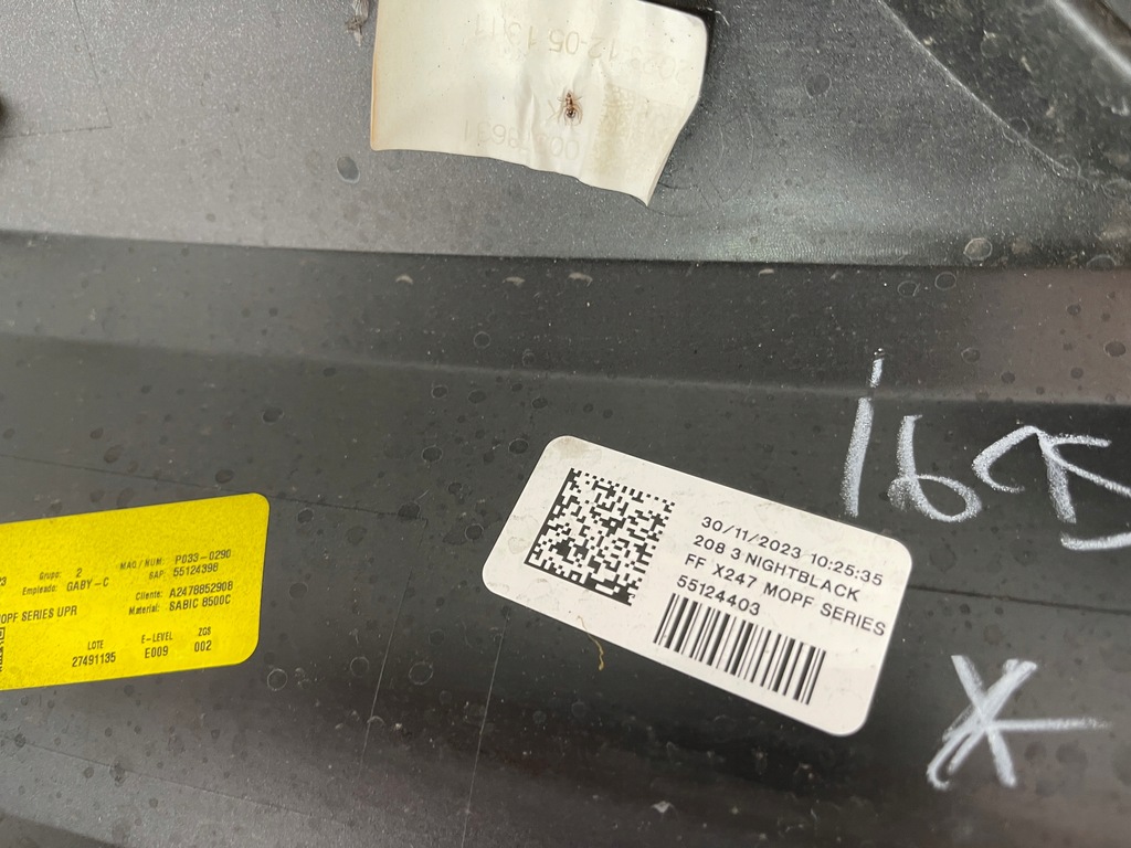 фото №14, Mercedes glb x247 a247 бампер передній