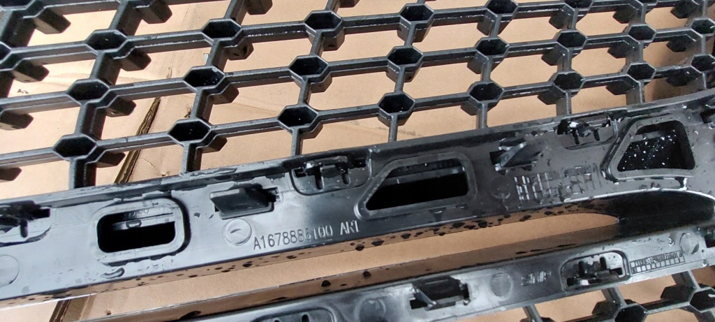 фото №10, Mercedes gle w167 решітка радіатора решітка радіатора радіатора amg nowa