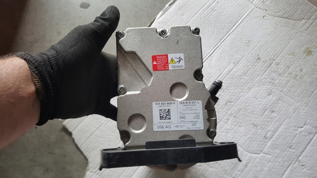 фото №8, Компресор кондиціонера audi q4 e-tron 1ea820808h