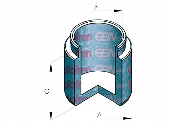 фото №2, Autofren seinsa d025359 поршень, суппорт тормоза